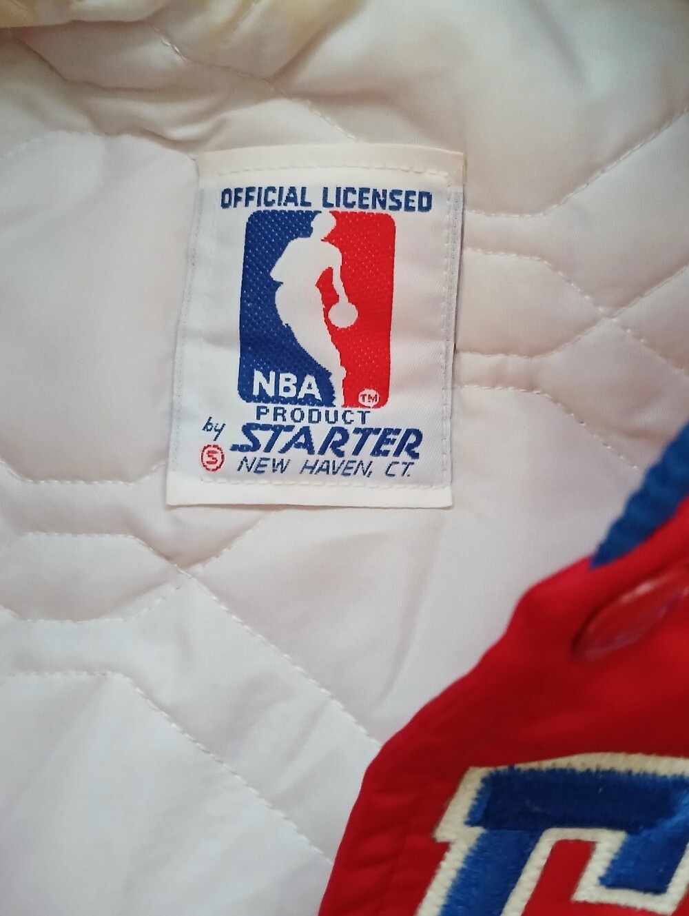 Starter Philadelphia 76ers satin jacket szS - Picture 3 of 5